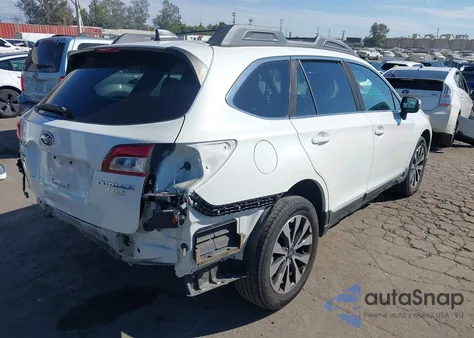 2017 Subaru Outback 2.5I Limited from USA, damaged, VIN 4S4BSANC3H3395373